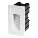 Outdoor Recessed Vertical LED Step Light 3W white
