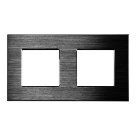 Cadre en Aluminium Brossé 2 Mécanismes