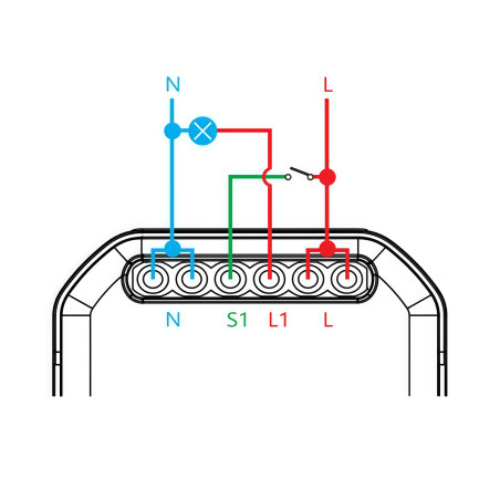 WLAN-Schaltermodul mit Regler, 100 W