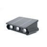 Bidirectional Solar LED Wall Light 6 LEDs 3CCT IP65