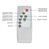 Solar LED Wall Washer 15W 940mm with Remote Control