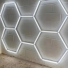 DIY hexagonal honeycomb LED panel