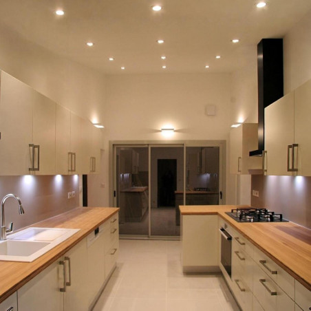 Downlight Led 7W Silber