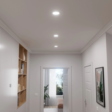 Downlight Led 12W argent