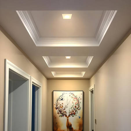 Downlight LED 12W Square PC Serie