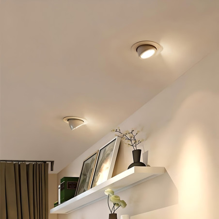 Proyector de Techo LED Redondo Orientable 12W