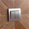 Interruptor doble 10A serie PC