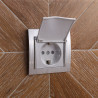 16A schuko plug socket with cover PC series