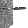 Wall-mounted street light support