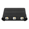 Bidirektionale Solar LED Wandleuchte 6 LEDs 3CCT IP65