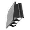 Applique Solaire LED Bidirectionnelle 6 LEDs 3CCT IP65