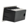 Baliza LED Exterior 3W Embutida Horizontal
