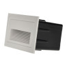 Baliza LED Exterior 3W Embutida Horizontal