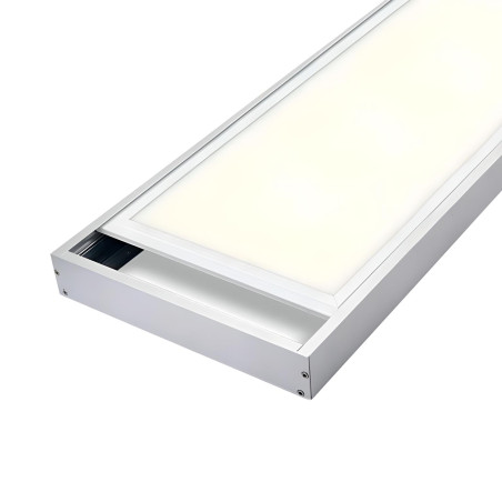 Frame for 60x120 Panel - White-Coloured, Aluminium