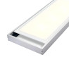 Telaio in alluminio bianco per pannello 60x120
