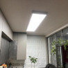 Quadro de alumínio branco para painel 30x120