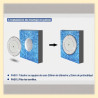 Luce LED per piscina SLIM 18W ACCIAIO INOX