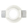 Round recessed downlight Plasterboard/drywall Integration Ø100mm for GU10 Bulb