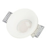 Anel downlight redondo de gesso Ø100mm para Lâmpada GU10