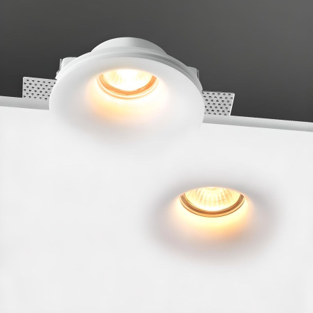 Runder Gips-Downlight-Ring Ø130mm für GU10-Bulb