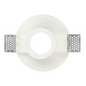 Aro Downlight Integración Escayola/Pladur Ø130mm para Bombilla GU10