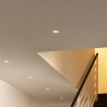 Downlight quadrado de gesso 100x100mm para Lampada GU10