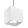 Minimalist aluminum pendant lamp - Quad Series 1
