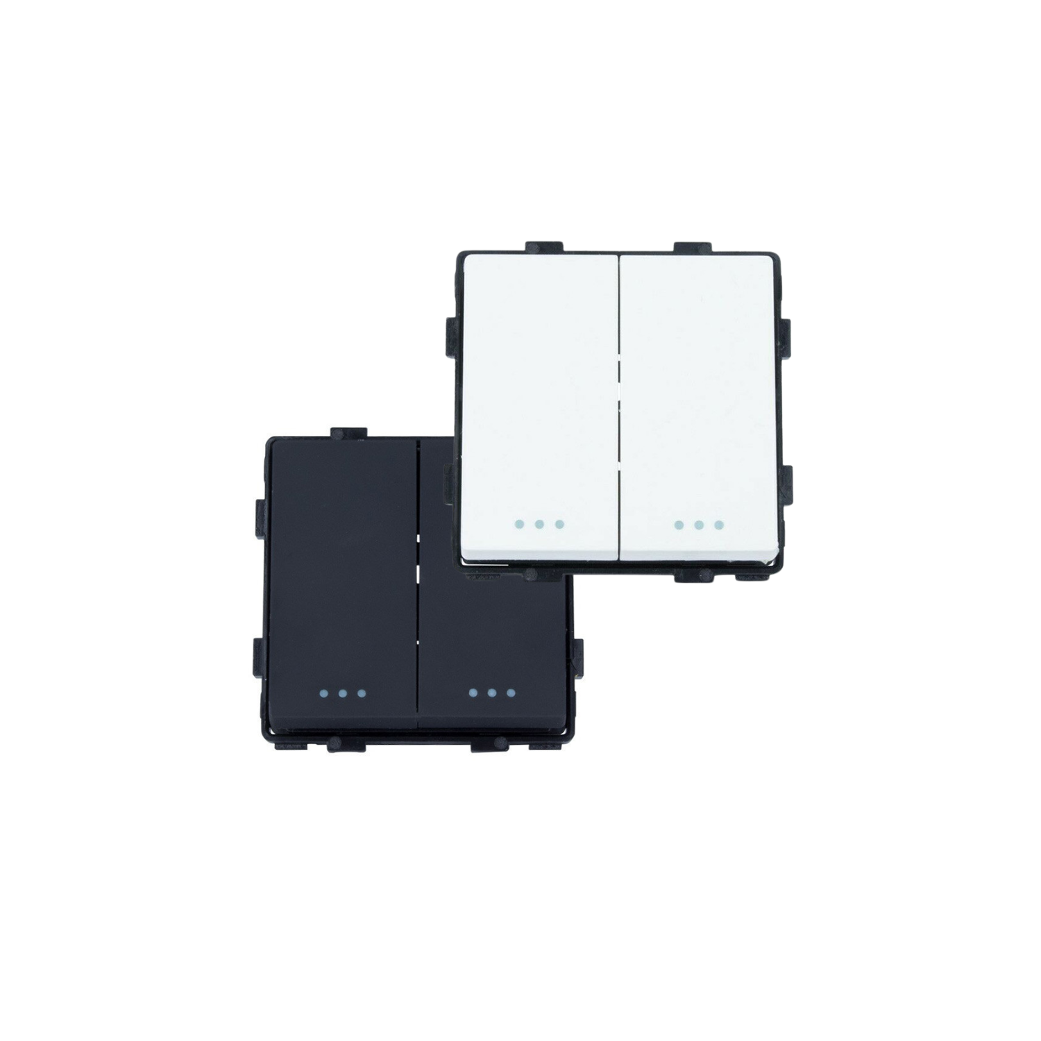 Interruptor doble sencillo 10A - Serie Pro