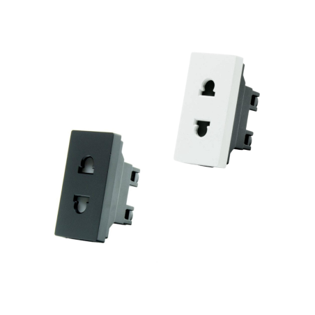 Base Enchufe Mixto Modular 10A - Serie Pro