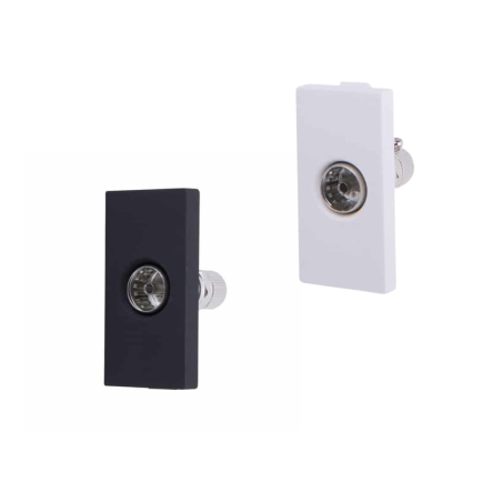 Base Modular Toma TV Hembra - Serie Pro