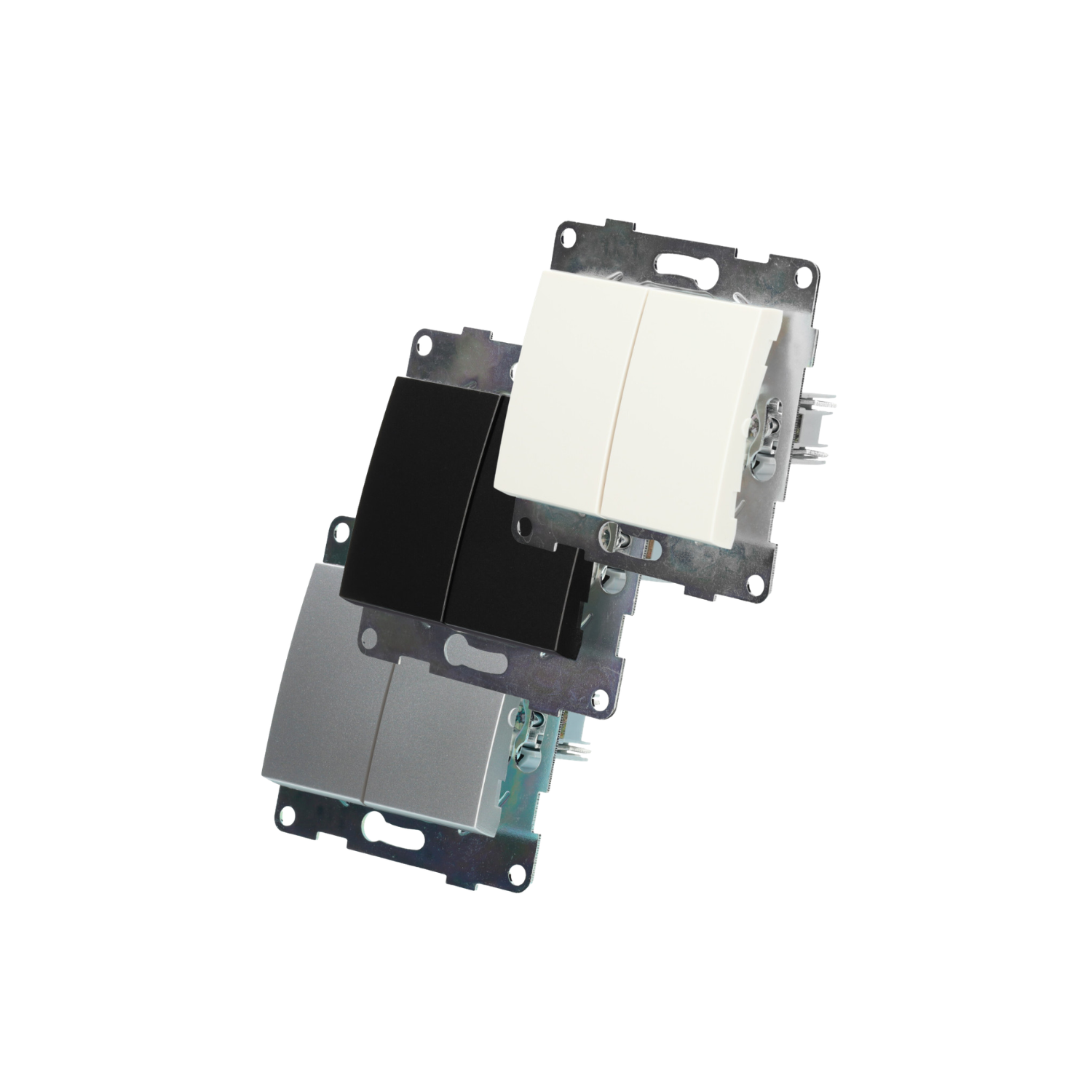Interruptor Doble Conmutado 10A - Serie PC