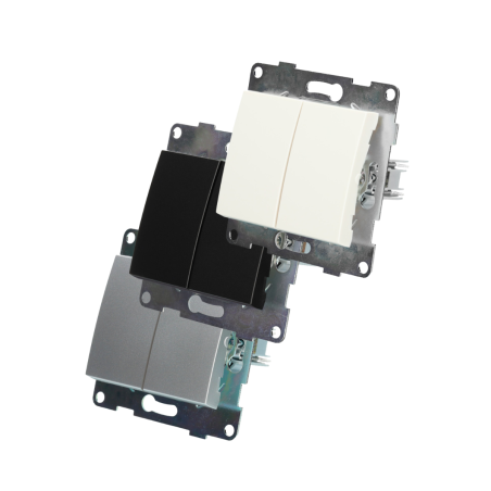 Interruptor Doble 10A - Serie PC
