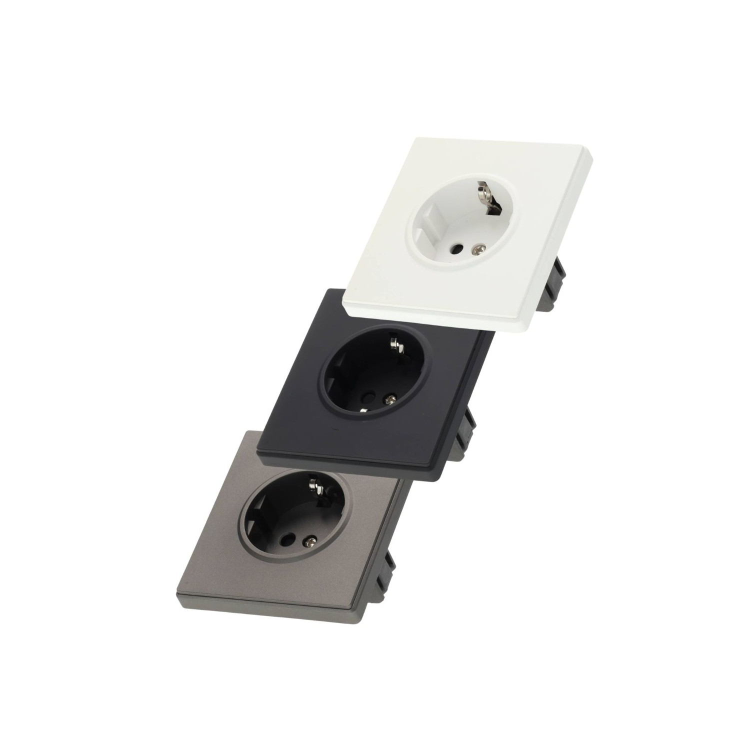 Base Enchufe Schuko 16A - Serie Zero