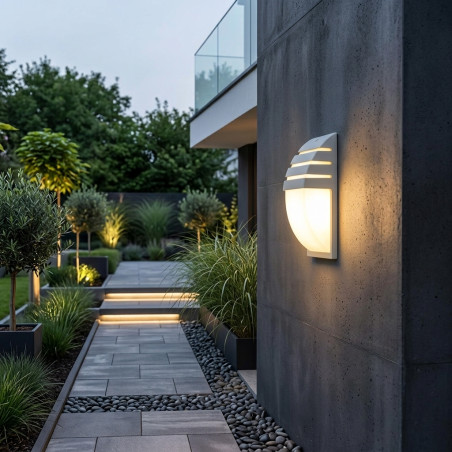 Aplique exterior CURVE E27 IP65