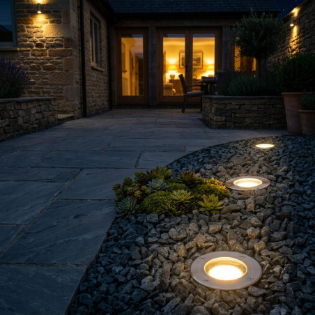 Foco Exterior LED GU5.3 Empotrable