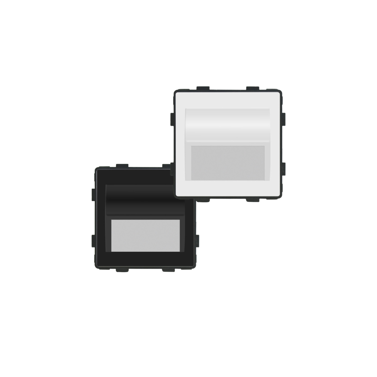 Baliza LED 1W negro o blanco