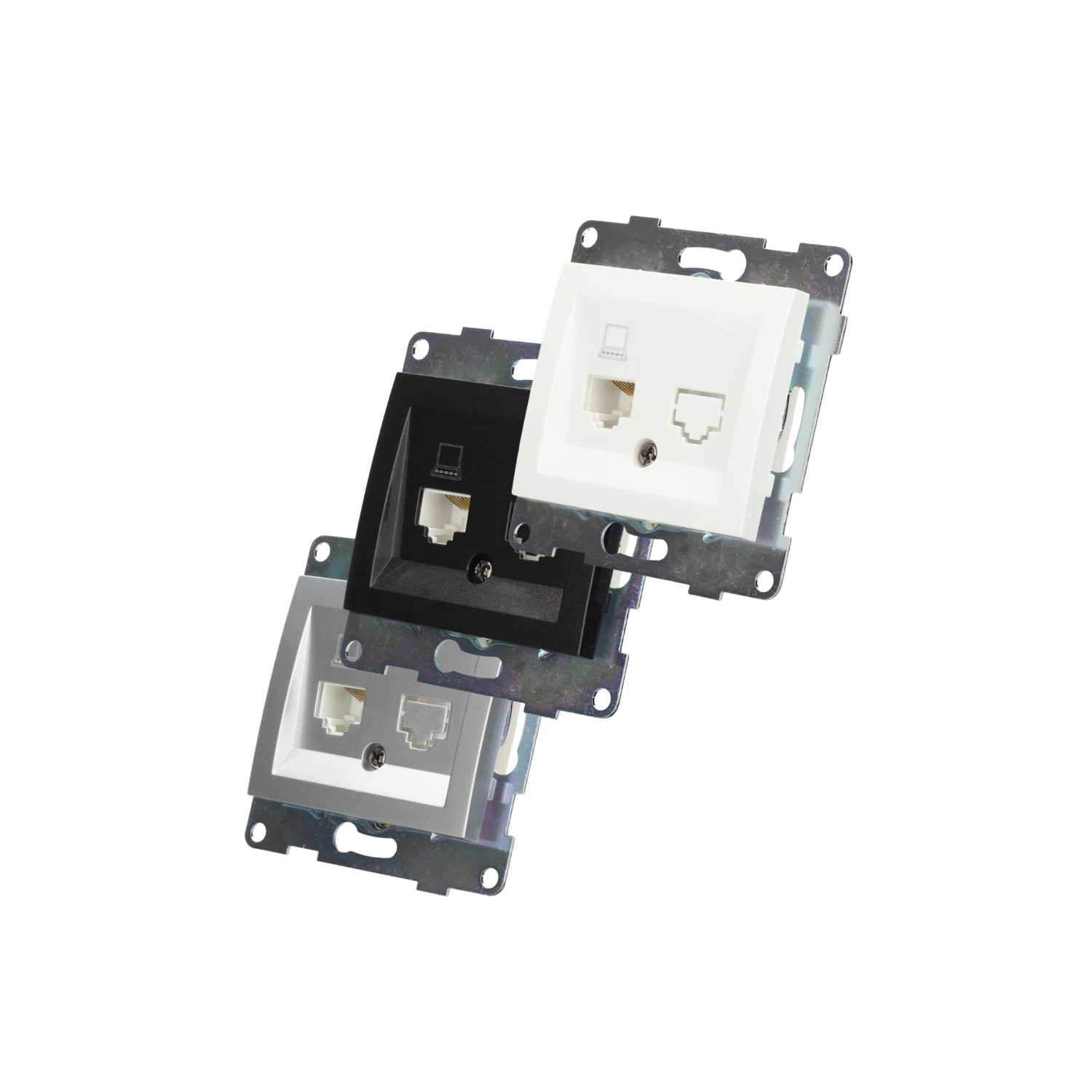 Base Toma Internet - Serie PC