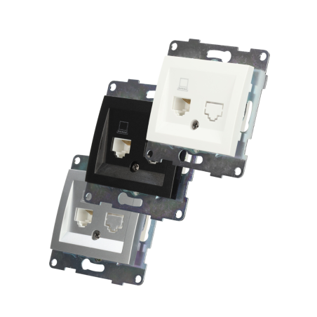 Data socket RJ45 PC series
