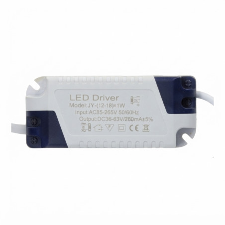 Driver downlight LED 12w...