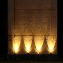 Kit de 4 Focos Solares LED de Exterior