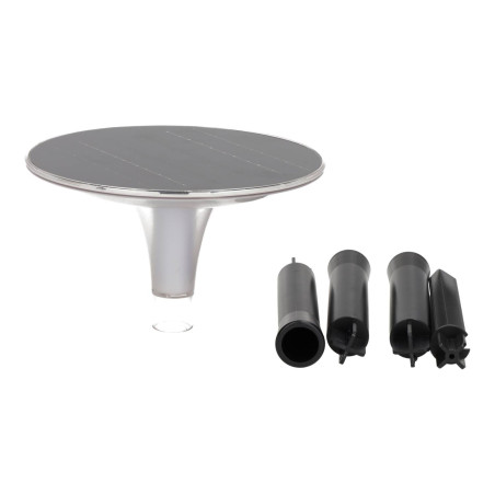 partes Baliza Solar LED de Pie 65cm 12W IP65