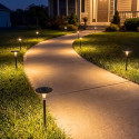 Baliza Solar LED de Pie 65cm 12W IP65 jardin