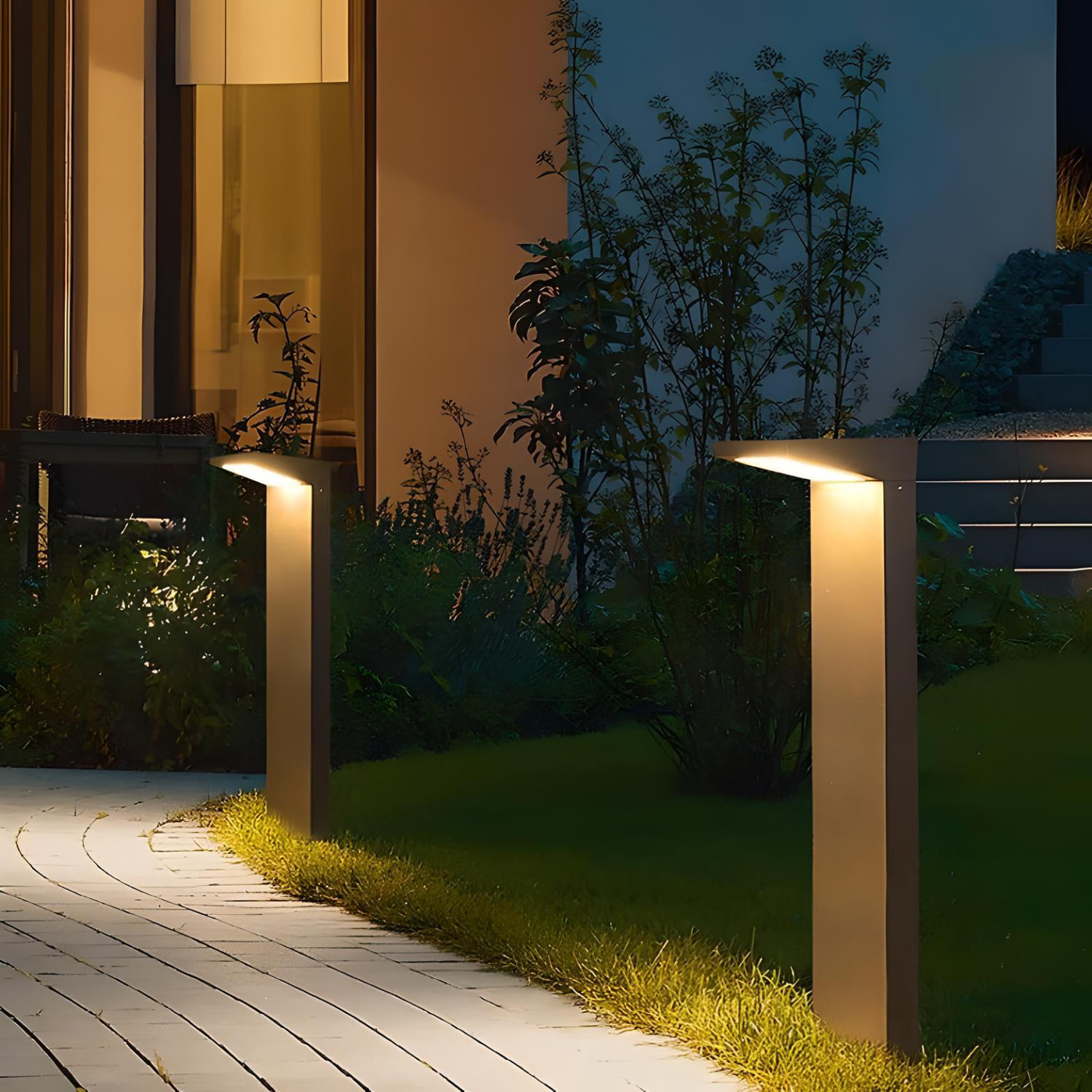 Baliza Solar LED Superficie Pie 60cm 3W IP65