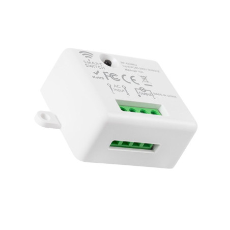Receptor RF 433 MHz 1 Canal 10A para Interruptor Inalámbrico