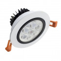 LED Downlight - White Frame, 7W