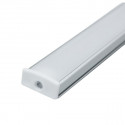 Profile for 1 m LED Strips - Rectangular, Aluminium