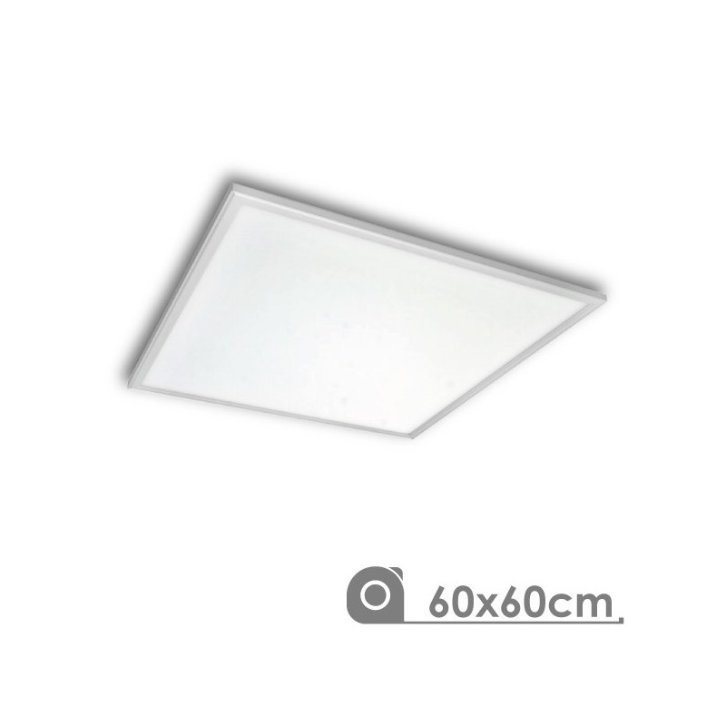 230v/40w blanco neutro mantas-instalación-lámpara-panel péndulo-lámpara Panel LED 60x60cm 