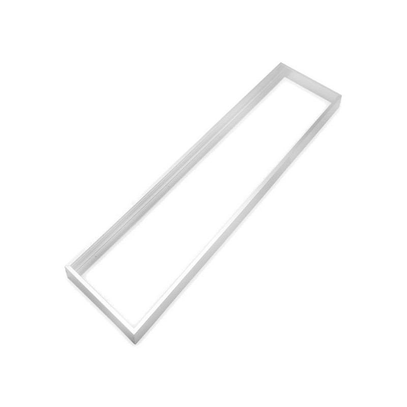 Frame for 30x120 Panel - White-Coloured, Aluminium