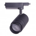 30W LED tracklight black, adjustable beam angle