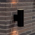 WALL LIGHT 2XGU10 BLACK